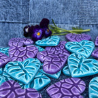 COLORED HEARTS (Purples & Blues)