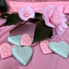 COLORED HEARTS (Reds and Pinks)