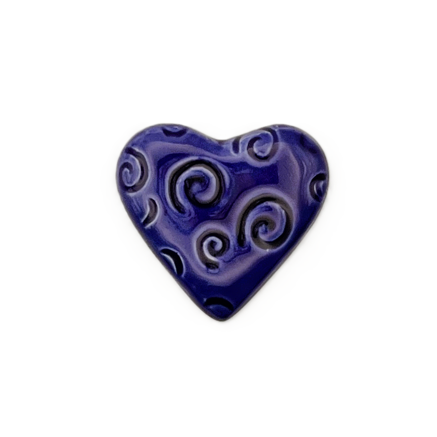 COLORED HEARTS (Purples & Blues)