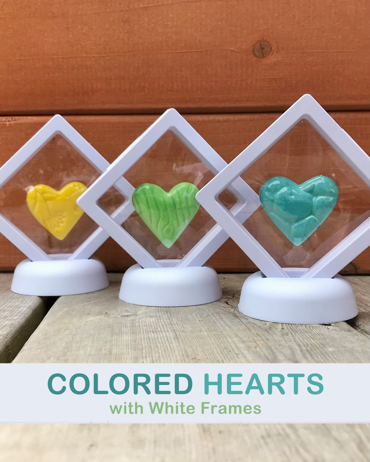 COLORED HEARTS (Bold & Bright)